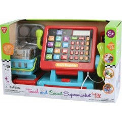 Playgo Ταμειακή Μηχανή Touch and Count Supermarket Till (3232)