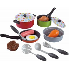 Playgo Μεταλλικό Σετ Κουζινικών Deco για 3+ Ετών 15τμχ (6840)