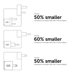 Φορτιστής Native Union Fast Gan PD 30W Black (FAST-PD30-2-BLK-EU)