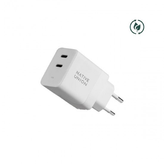 Native Union Fast Gan Charger PD 35W (FAST-PD35-WHT-EU) White