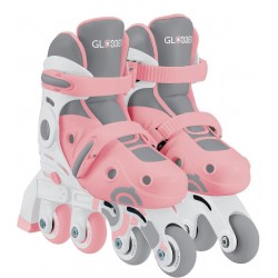 Globber Inline Skates 2 In 1 No 30-33 Pastel Size 30-33 (783-210) Pink