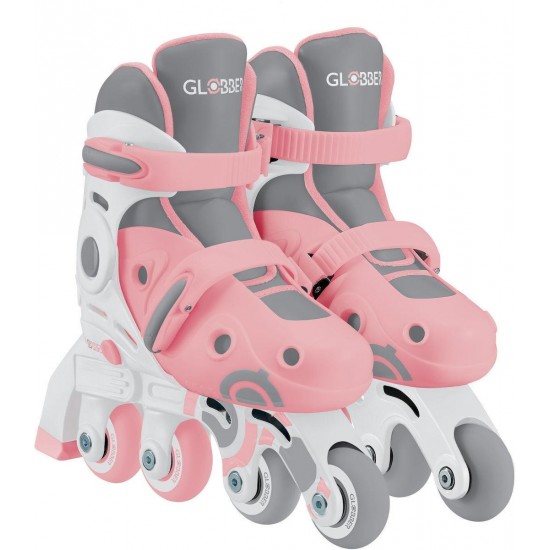 Globber Inline Skates 2 In 1 No 30-33 Pastel Size 30-33 (783-210) Pink