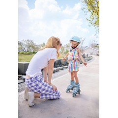 Globber Inline Skates 2 In 1 No 30-33 Pastel Size 30-33 (783-210) Pink