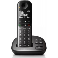 Philips XL4951DS/34 Ασύρματο Τηλέφωνο με Aνοιχτή Aκρόαση Μαύρο