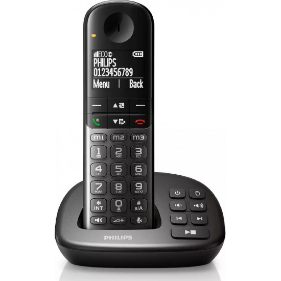 Philips XL4951DS/34 Ασύρματο Τηλέφωνο με Aνοιχτή Aκρόαση Μαύρο