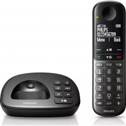 Philips XL4951DS/34 Ασύρματο Τηλέφωνο με Aνοιχτή Aκρόαση Μαύρο