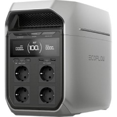 EcoFlow Delta 3 PLUS EU Portable Power Station 1kWh LiFePO4 1800W Output/1000W PV Input 5016201002
