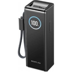 EcoFlow Rapid Power Bank 25000mAh 170W Quick Charge 3.0 Μαύρο