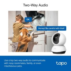 TP-LINK Tapo C220 v1 IP Κάμερα Παρακολούθησης Wi-Fi 4MP Full HD+ με Αμφίδρομη Επικοινωνία