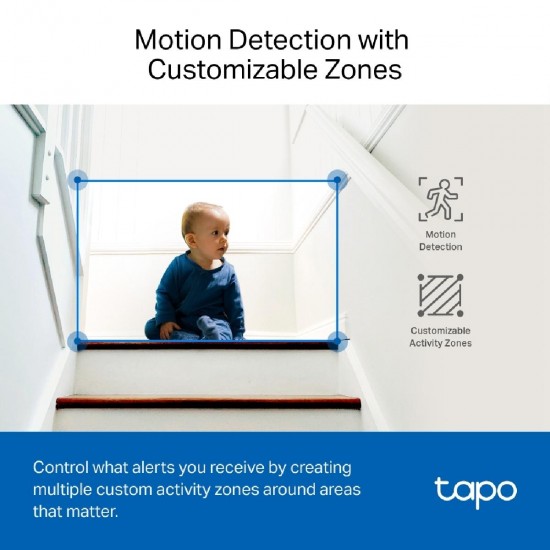 TP-LINK Tapo C220 v1 IP Κάμερα Παρακολούθησης Wi-Fi 4MP Full HD+ με Αμφίδρομη Επικοινωνία
