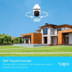 Tp-Link Tapo C510W Outdoor Pan/Tilt Security Wi-Fi Camera 2K (1770500230) White v2.0