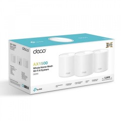 Tp-Link Deco X10 AX1500 Whole Home Mesh Wi-Fi 6 System 3-Pack (1750503020) v1.0