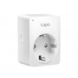 TP-LINK TAPO P110M v1 Smart Μονόπριζο με Διακόπτη Λευκό