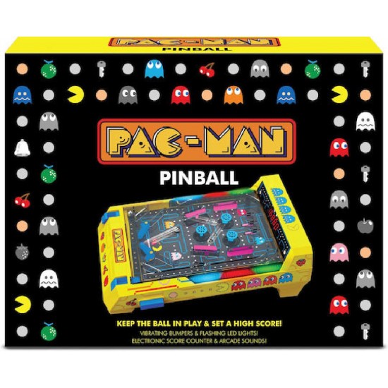 Mam Pinball Pac-Man Electronic Arcade Επιτραπέζιο Φλιπεράκι 6+ Ετών (PM2001)