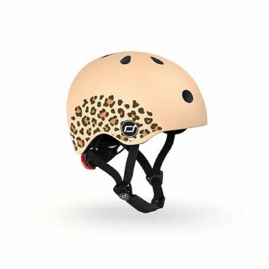 Scoot & Ride Κράνος Για Παιδικό Πατίνι XXS - S Graphics Leopard 96561
