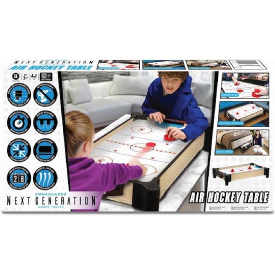 Mam Ambassador Επιτραπέζιο Παιχνίδι Air Hockey Ξύλινο 5+ Ετών (MA3151_27)