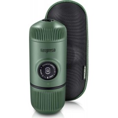 Wacaco Nanopresso Portable Coffee Maker 80 ml + Moss Green Case