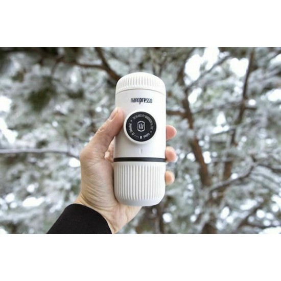 Wacaco NanoPresso Compact Espresso Machine + Case Chill White