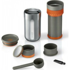 Wacaco Pipamoca Portable Ground Coffee Machine Silver