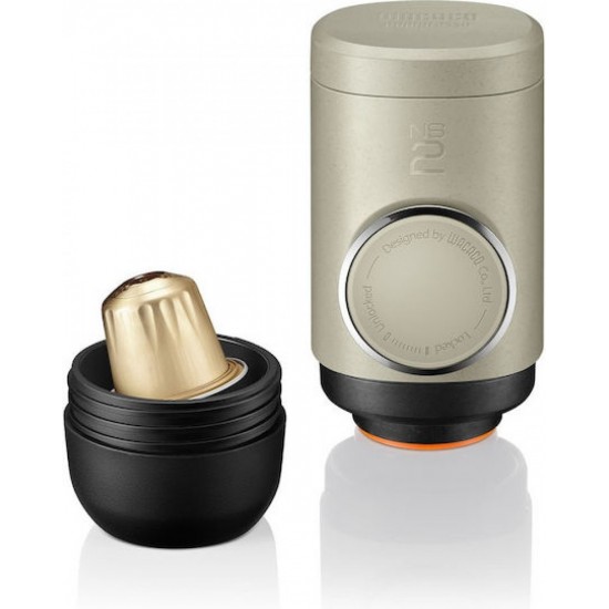 Wacaco Minipresso NS2 Portable Capsule Espresso Machine Stone Beige