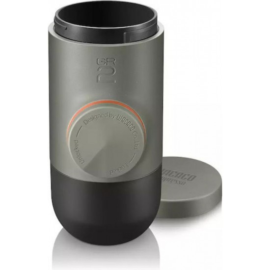 Wacaco Minipresso GR2 Portable Espresso Machine (Gray Olive)