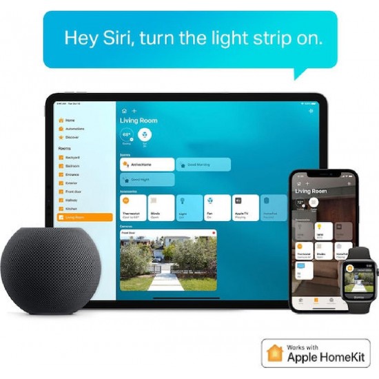 Tp-Link Tapo L930-5 Smart Ταινία LED Wi-Fi 220V RGBW Φως 5m (1784500016)