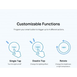 Tp-Link Tapo S200B Smart Lighting Control Button v1.20 (0184500954)
