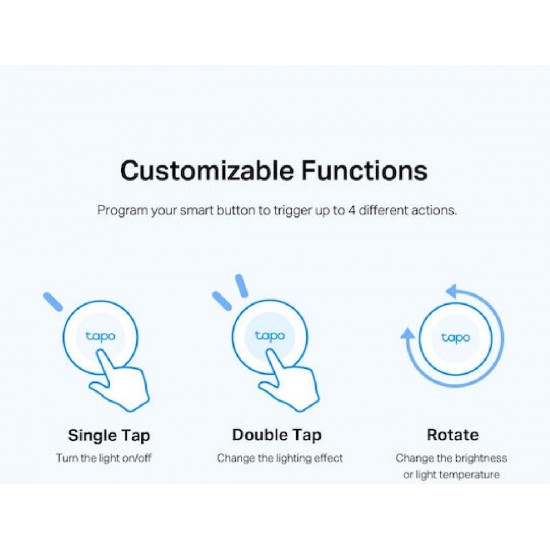 Tp-Link Tapo S200B Smart Lighting Control Button v1.20 (0184500954)