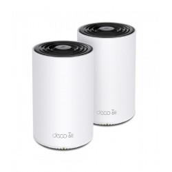 TP-Link Deco XE75 Pro v3 Mesh Access Point WiFi 6E Tri Band (2.4 & 5GHz & 6GHz) 2-Pack