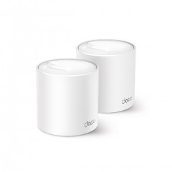 TP-LINK Deco X50 WiFi Mesh Network Access Point Wi-Fi 6 Dual Band (2.4 & 5GHz) σε Διπλό Kit V1.0