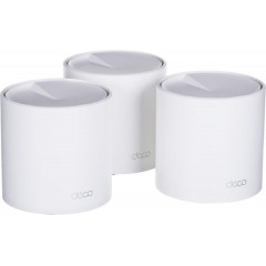 TP-LINK Deco X50 WiFi Mesh Network Access Point Wi-Fi 6 Dual Band (2.4 & 5GHz) σε Τριπλό Kit v1.0