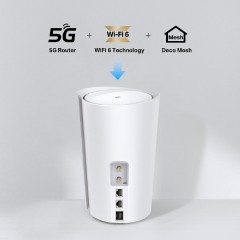 Tp-Link Deco X50 5G Ασύρματο Router Wi-Fi 6 με 3 Θύρες Ethernet v3 (1756500074)