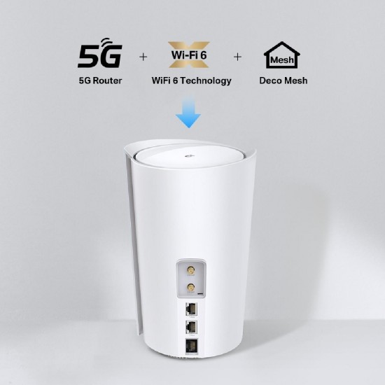 Tp-Link Deco X50 5G Ασύρματο Router Wi-Fi 6 με 3 Θύρες Ethernet v3 (1756500074)