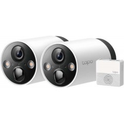 TP-LINK Tapo Ολοκληρωμένο Σύστημα CCTV Wi-Fi με 2 Ασύρματες Κάμερες TAPO C420S2 (1770500068)