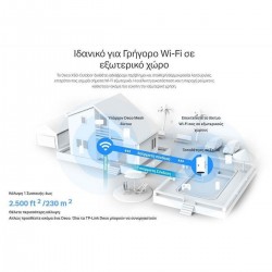 Tp-Link Deco X50-Outdoor/Indoor Mesh Wi-Fi 6 Access Point 1-Pack (1750502844) v1.0