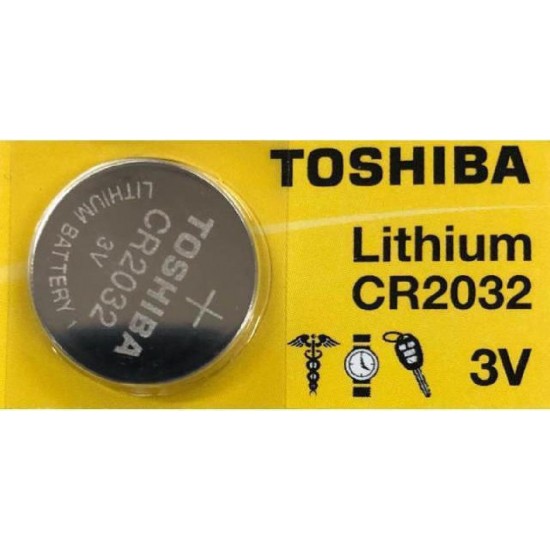 TOSHIBA CR2032 PW BP-5 - Μπαταρία Λιθίου (1 τμχ)