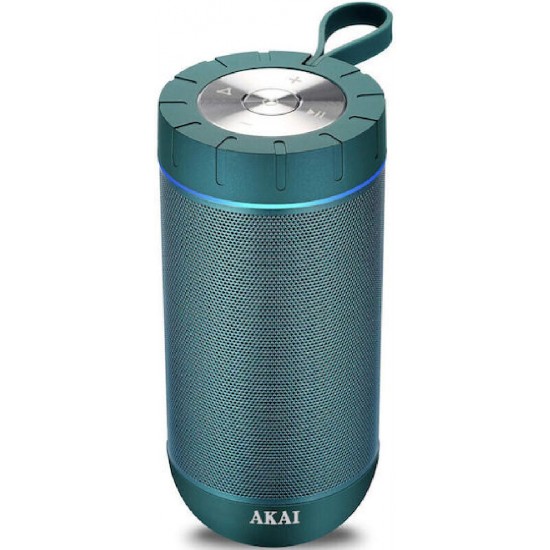 Akai Portable Waterproof Bluetooth Speaker 20W (ABTSW-60) Turquise