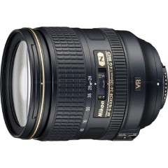 Nikon Nikkor Lens AF-S 24-120mm f/4G ED VR Nano Crystal Coat for Nikon F Mount Μαύρος