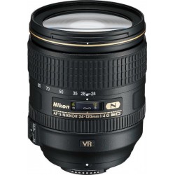 Nikon Nikkor Lens AF-S 24-120mm f/4G ED VR Nano Crystal Coat for Nikon F Mount Μαύρος