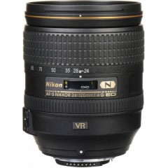 Nikon Nikkor Lens AF-S 24-120mm f/4G ED VR Nano Crystal Coat for Nikon F Mount Μαύρος