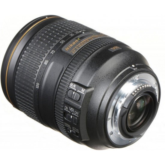 Nikon Nikkor Lens AF-S 24-120mm f/4G ED VR Nano Crystal Coat for Nikon F Mount Μαύρος