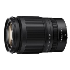 Nikon Full Frame Φωτογραφικός Φακός 24-200mm f/4-6.3 VR Standard Zoom / Wide Angle για Nikon Z Mount Μαύρος