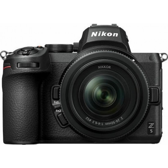 Nikon Mirrorless Φωτογραφική Μηχανή Z5 Full Frame Kit (Z 24-50mm F4-6.3) Black