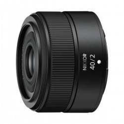 Nikon Nikkor Z 40mm f/2 Φωτογραφικός Φακός για Nikon Z Mount Μαύρος