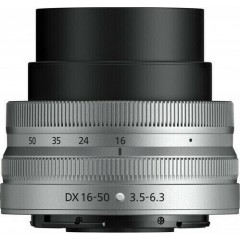 Nikon Zfc Kit Mirrorless Φωτογραφική Μηχανή (DX 16-50mm f/3.5-6.3 VR SL) Silver