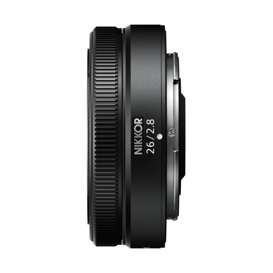 Nikon Full Frame Φωτογραφικός Φακός Nikkor Z 26mm f/2.8 Pancake για Nikon Z Mount Μαύρος