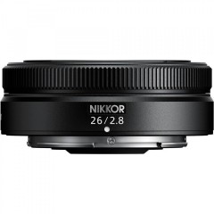 Nikon Full Frame Φωτογραφικός Φακός Nikkor Z 26mm f/2.8 Pancake για Nikon Z Mount Μαύρος