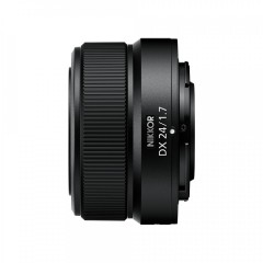 Nikon Nikkor Z Φωτογραφικός Φακός DX 24mm f/1.7 Wide Angle για Nikon Z Mount Black