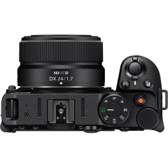 Nikon Nikkor Z Φωτογραφικός Φακός DX 24mm f/1.7 Wide Angle για Nikon Z Mount Black