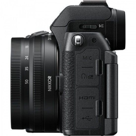 Nikon Z50 II Mirrorless Φωτογραφική Μηχανή Double Kit (Z DX 16-50mm F3.5-6.3 VR + Z DX 50-250mm F4.5-6.3 VR) Black